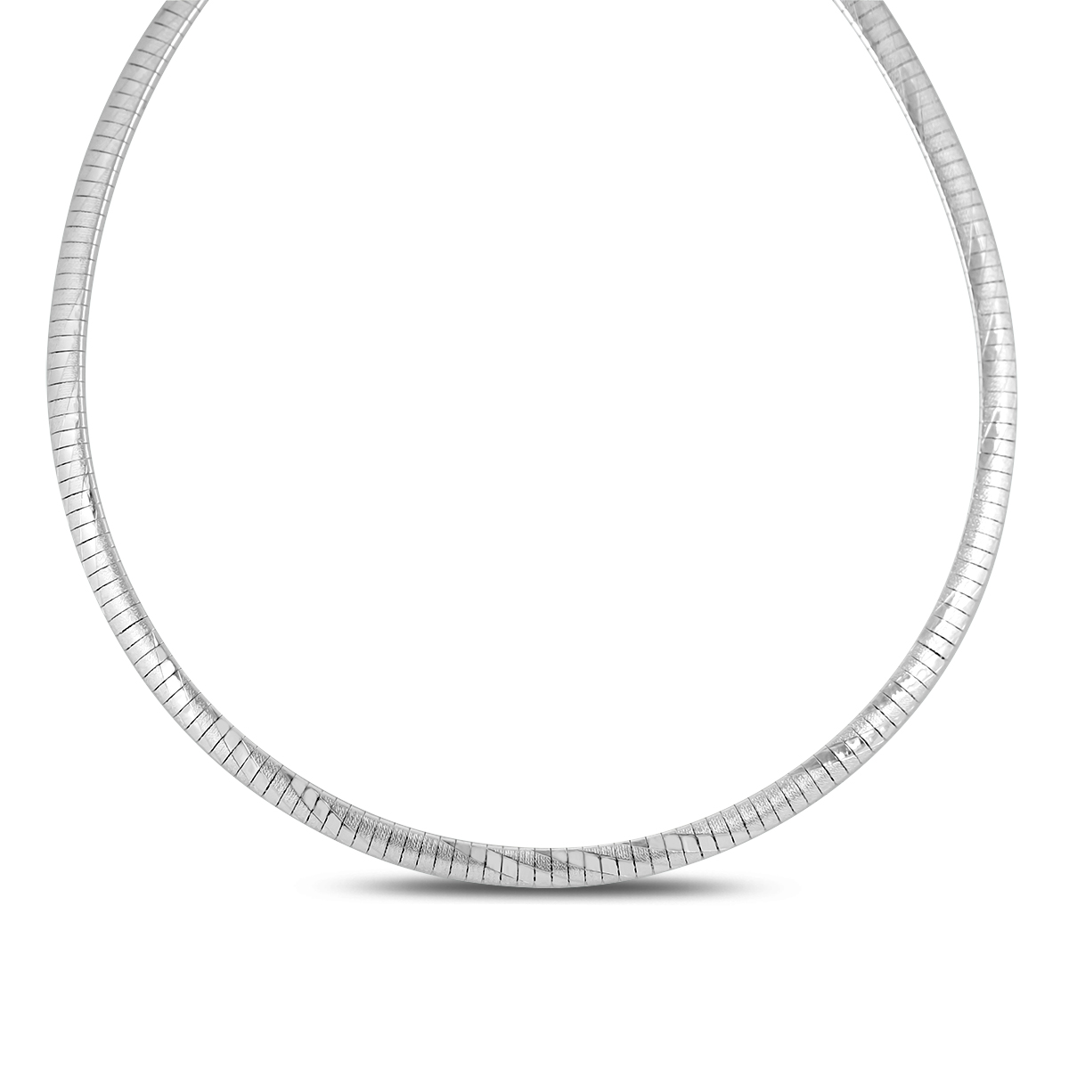 Choker Necklace in .925 Sterling Silver