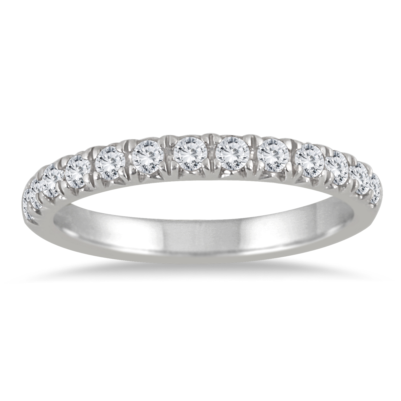 3/8 Carat TW Diamond Ring in 14K White Gold