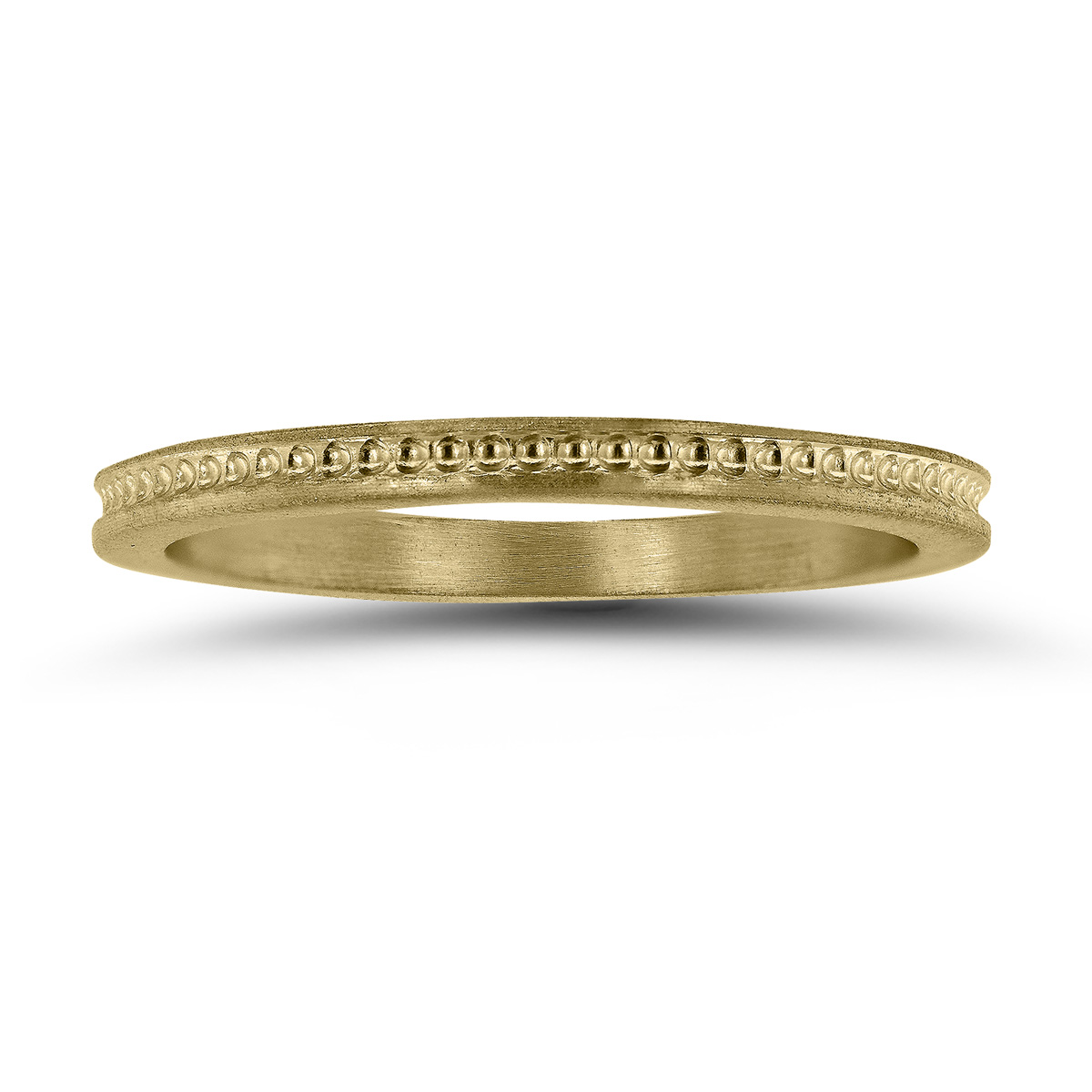 Thin 1.5MM Wedding Band in 14K Yellow Gold